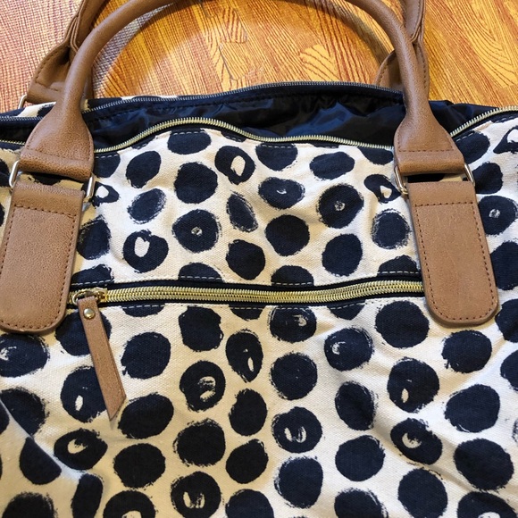 Polka dot duffel bag - Picture 5 of 6